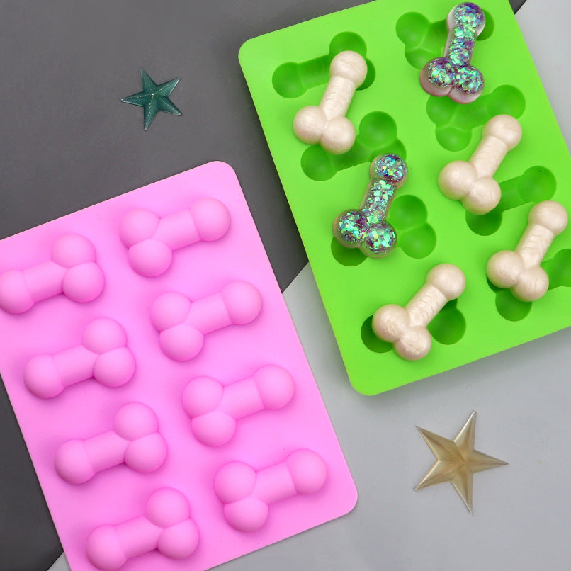 Blues Spot Creative Funny Second Child Ice Box Ice Tray Chocolate Mold Rogue Cake Accessories