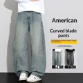 Fall Loose Straight Leg Utility Trousers