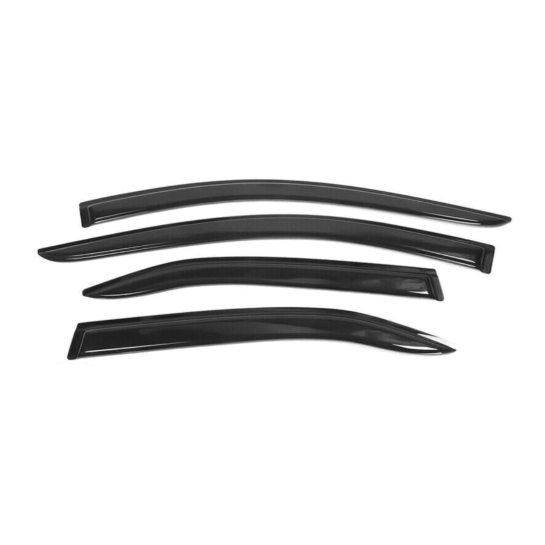 For T Oyota 07-11 Camry Sedan Window Visor Vent Rain Sun Deflector Guard 4Pc Set