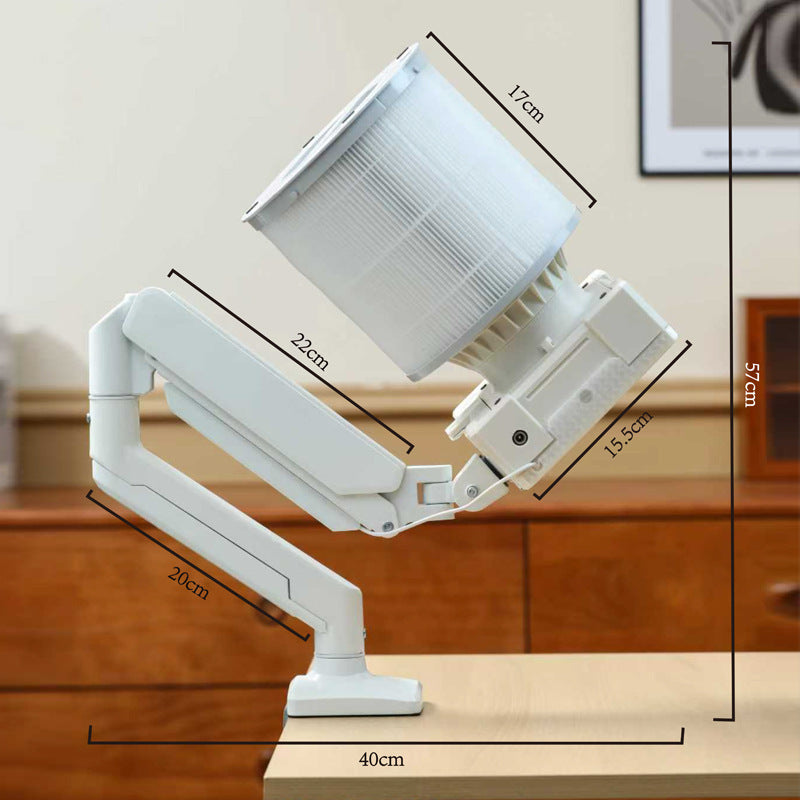 High-power Nail Vacuum With Lamp And Stand Air Powered