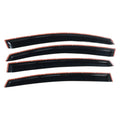 For  S Ubaru Window Visor Vent Sun Rain Deflector Guard 4PCS Set