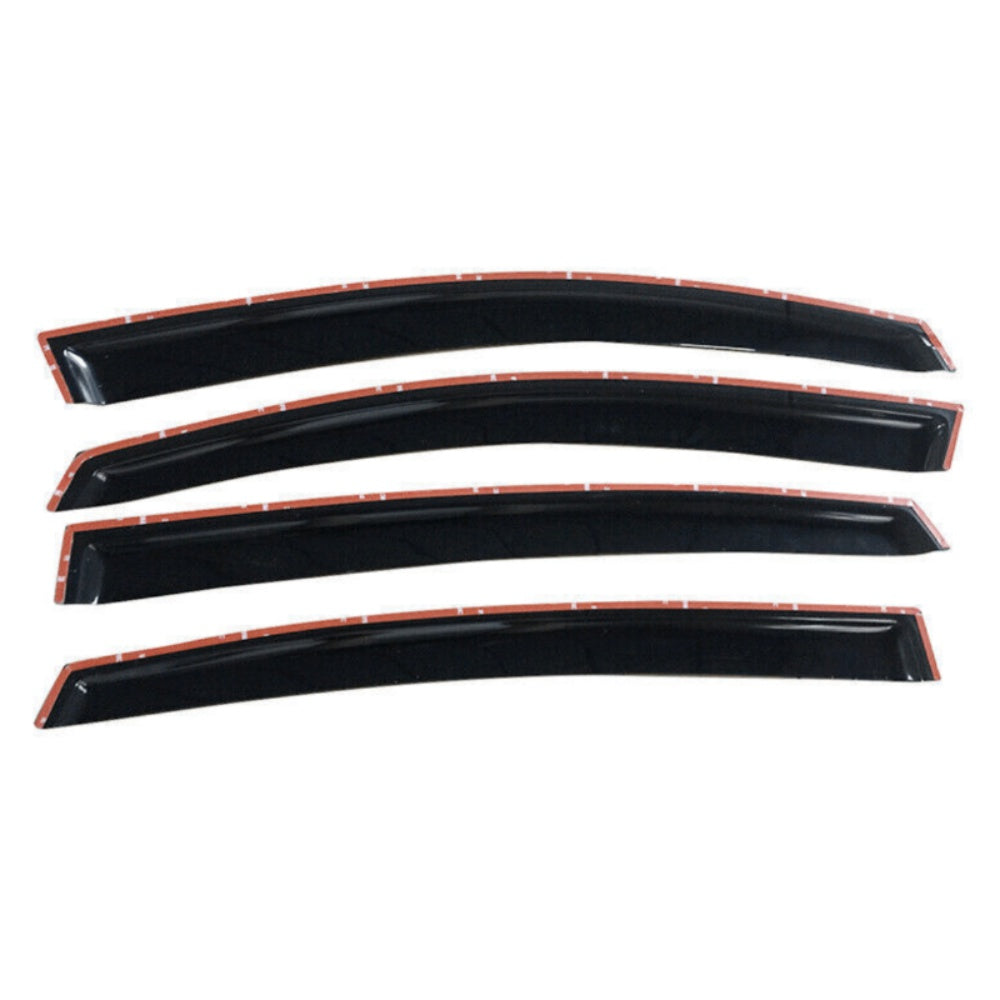 For  S Ubaru Window Visor Vent Sun Rain Deflector Guard 4PCS Set