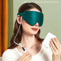 Temperature Control Timing Heating Simulation Silky Fabric Hot Compress Relieve Eye Fatigue Blackout Sleep Eye Shield