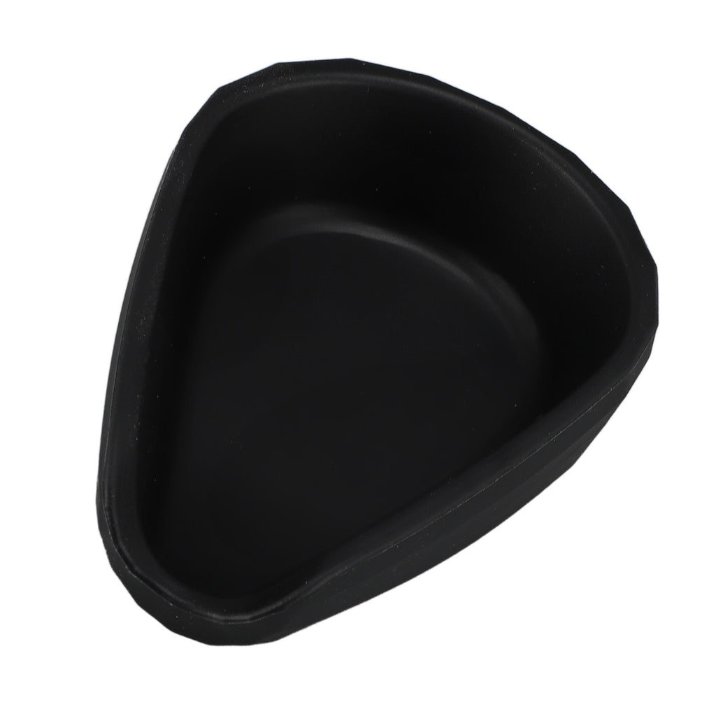 Coffee Bean Dosing Cup Food Grade Silicone Measuring Tray Cupping Weighing Single Dosing Tray For For Coffee Beans Black