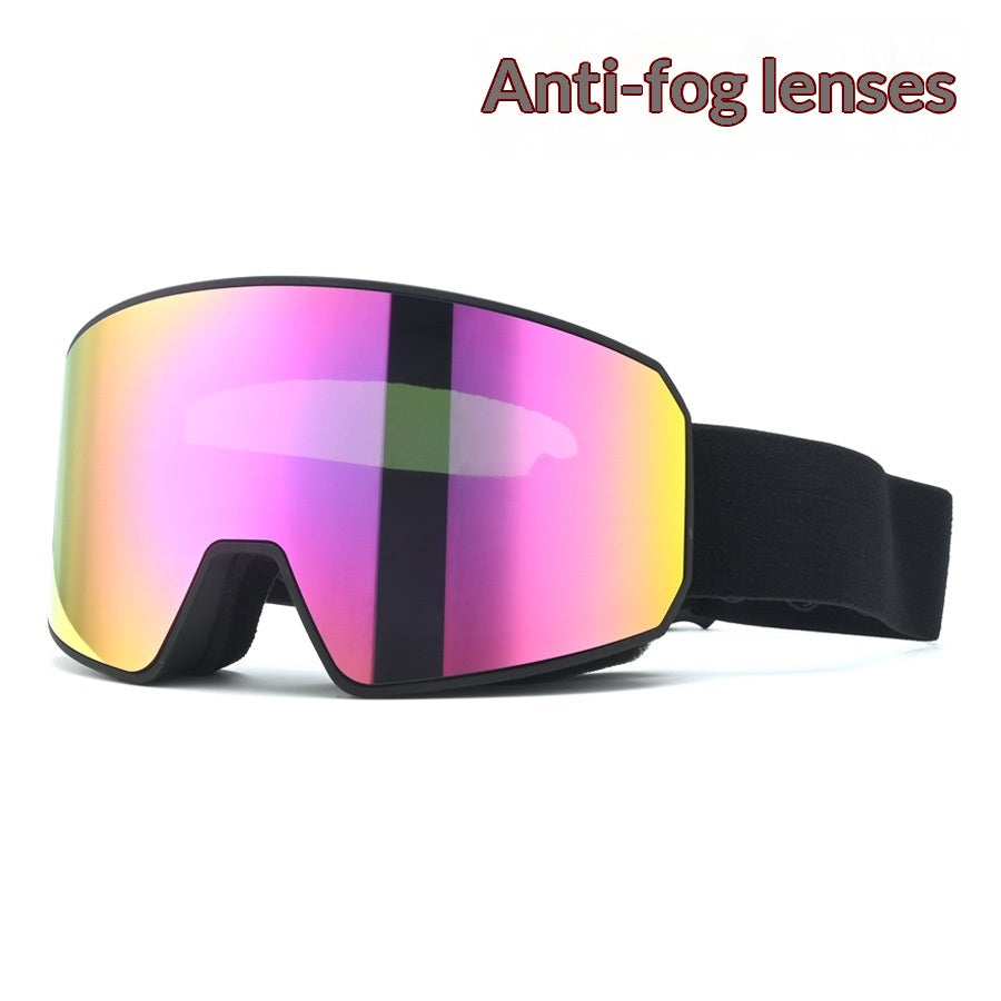 Cross-border Ski Goggles Double-layer Anti-fog Mountaineering Goggles