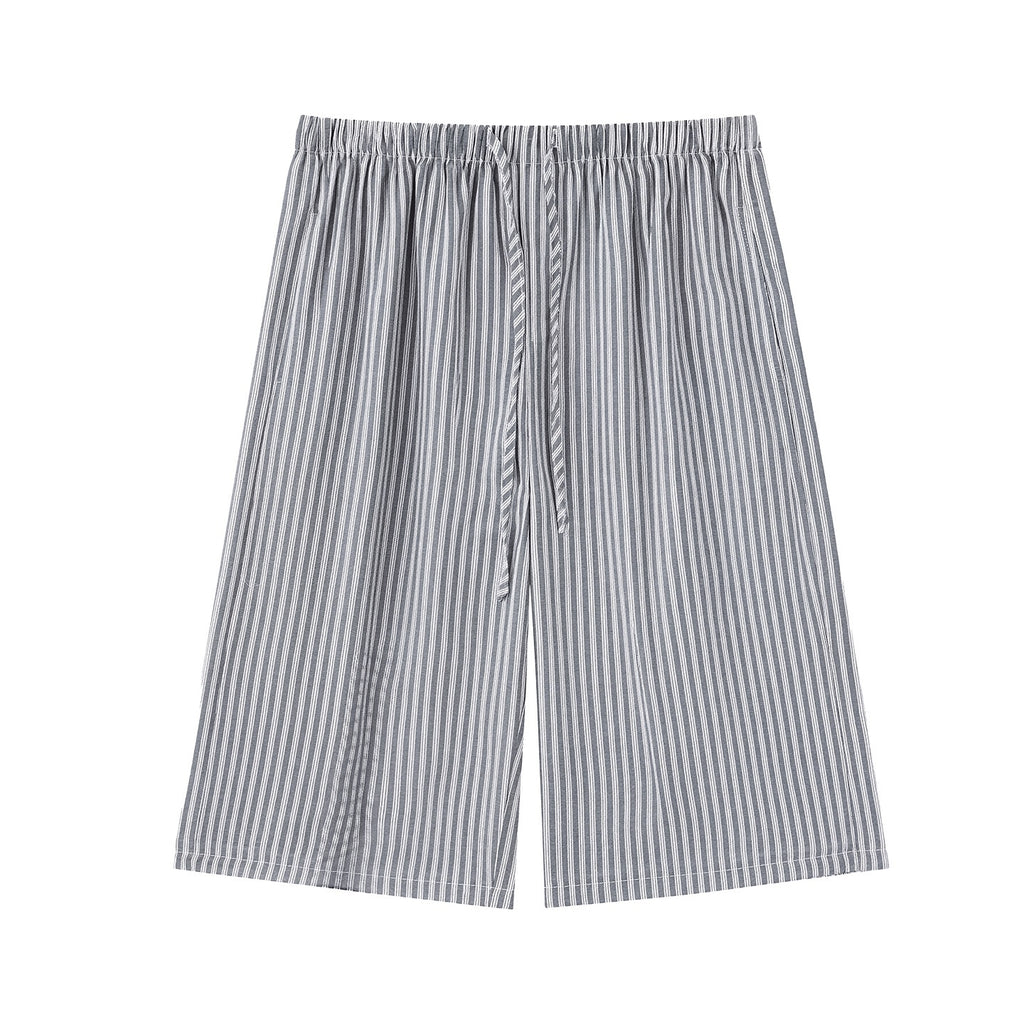Striped Home Pants Suitable For Both Indoor And Outdoor Wear