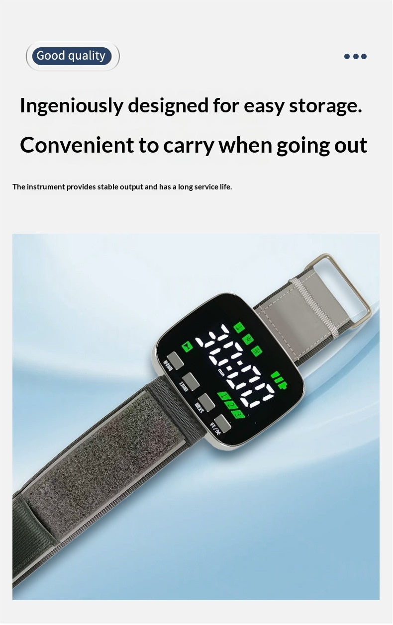 650 Nm Red Light Laser Therapy Watch With Nasal Attachment 13 Hole Design