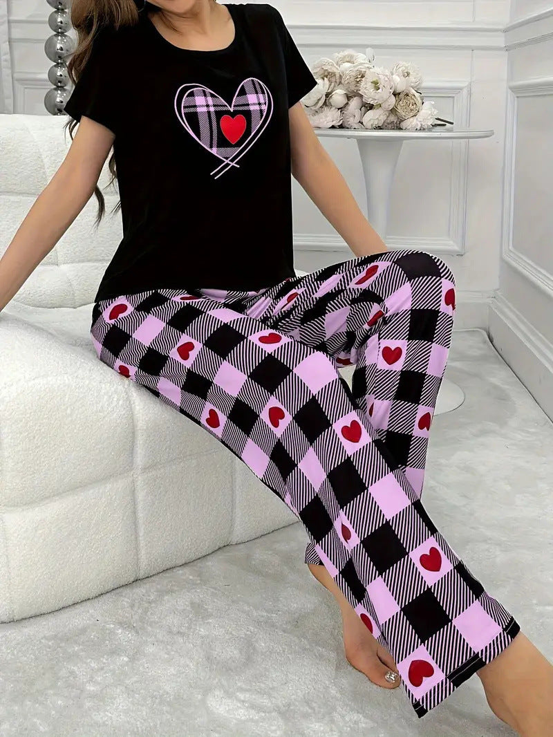 Womens Long Sleeve Longpants Pajama Set