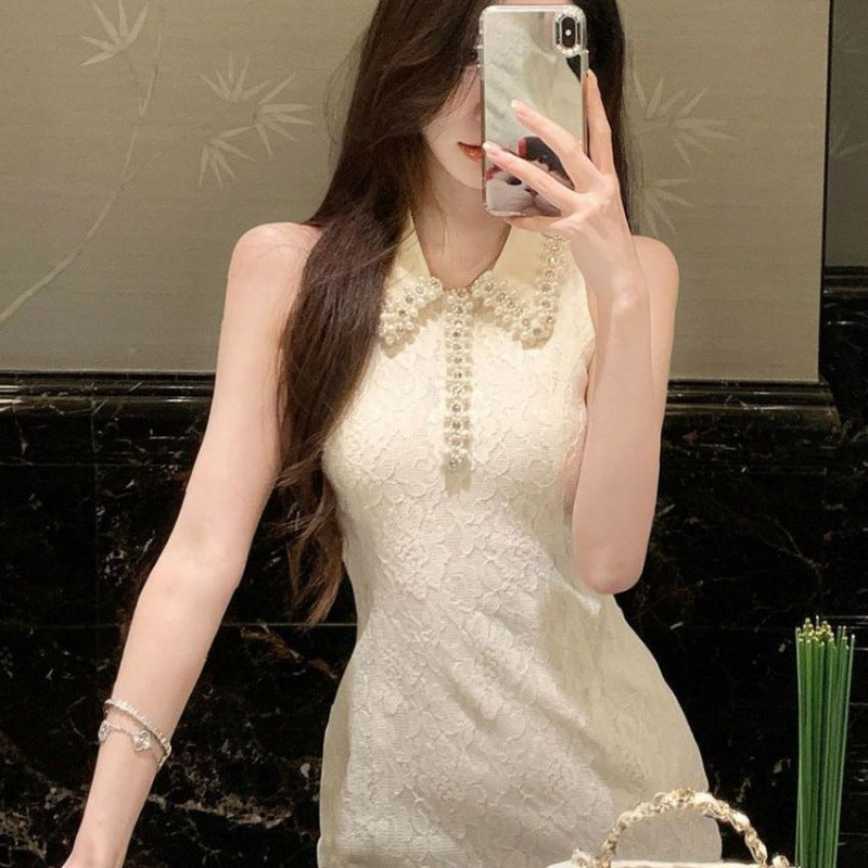 Summer Sleeveless Waist-cinching Dress For Women