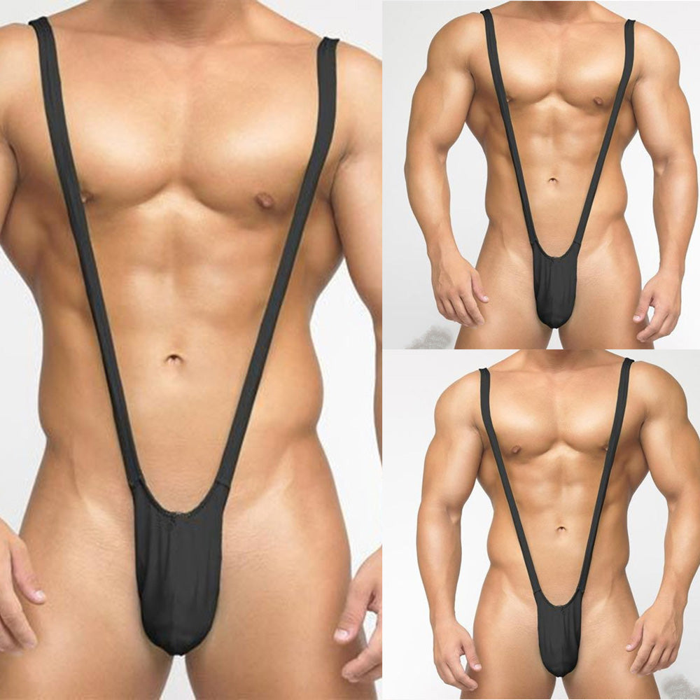 Men's Fashion Simple Vest Stretch Cloth Jumpsuit