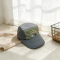 Children's Multi-color Striped And Checked Patterned, With Numerous Letters And Cartoon Animals, Embroidered Baseball Cap For Casual Outings And Shopping.
