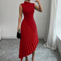 Asymmetric Sleeveless Casual Holiday Dress For Women