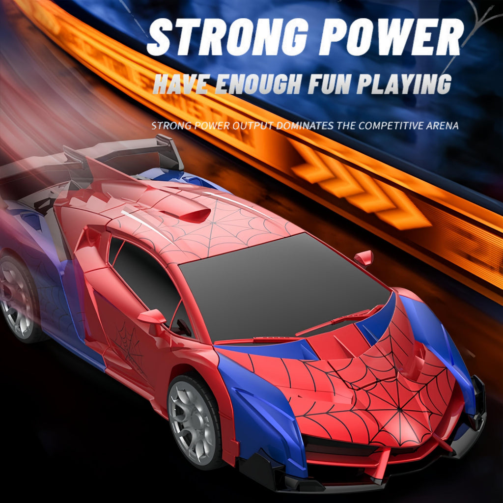 Multifunctional Transforming Vehicle Toy  Racing And Robot Modes  Perfect Gift For Kids