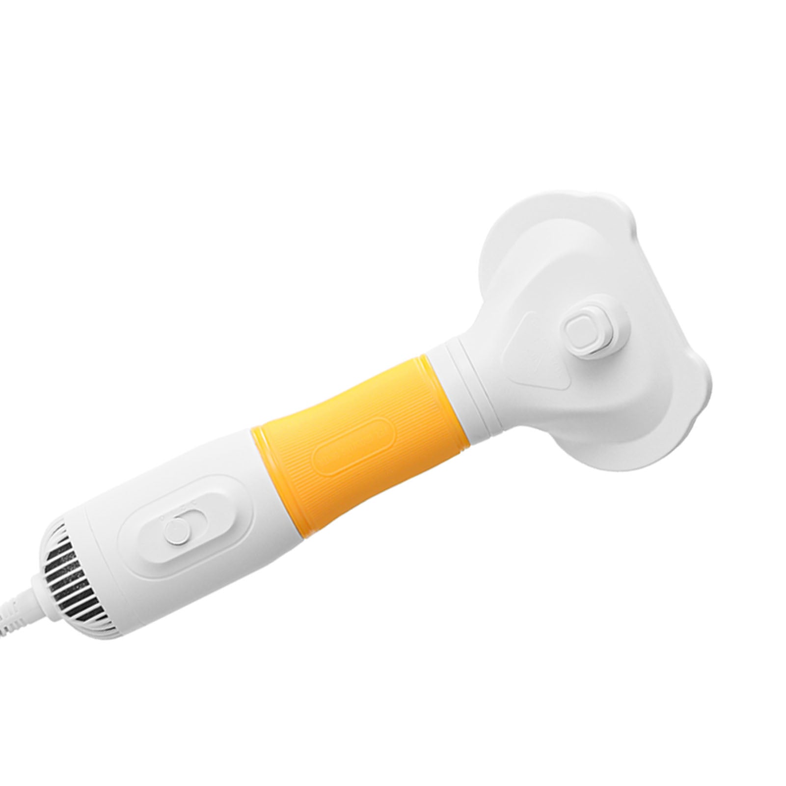 Pet Hair Dryer With Slicker Brush Low Noise 600W 3 Temperature Adjustable 3 In 1 Grooming Dog Blow Dryer For Cats Yellow