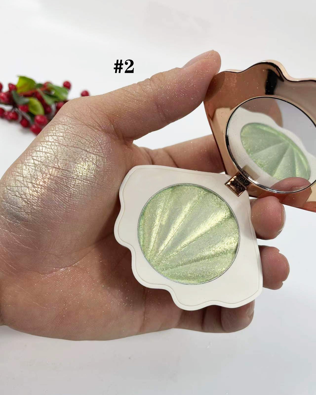 New Shell-shaped Monochrome Highlight And Contour Palette