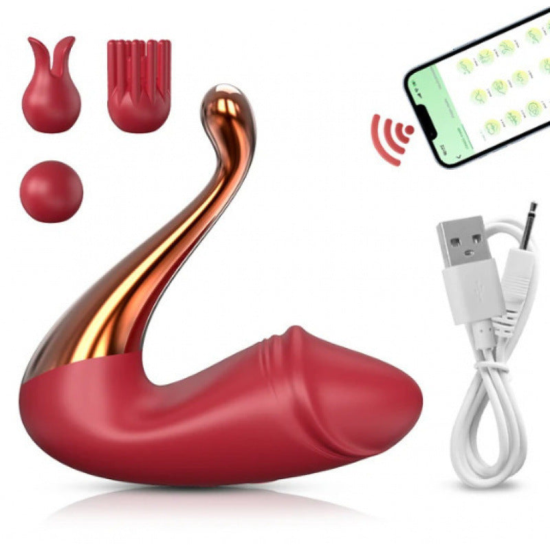 APP remote controlled 10-frequency Powerful Mini  For Women