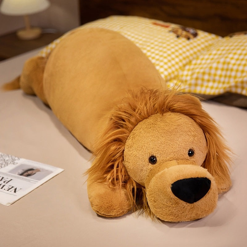 Extra-soft Long-strip Lion Plush Toy