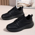 High-quality All-black Unisex Sneakers Springsummer Mesh Design For Women