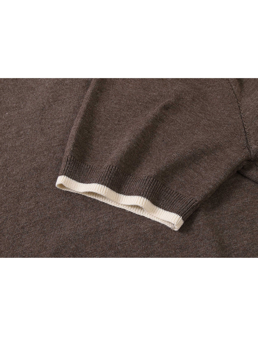 Relaxation Knitted Short-sleeved T-shirt Male