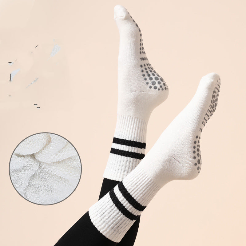 Stockings Non-slip Cotton Mid-tube Piles Thick And Solid
