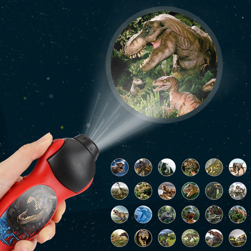 Projection flashlight toy