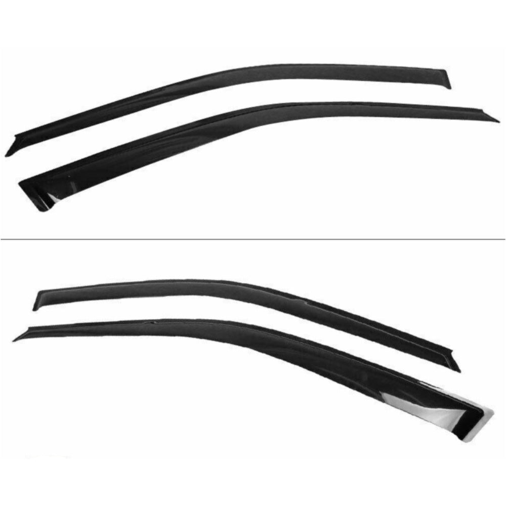 For 1992-1995 H Onda Civic Hatchback Window Visor Rain Deflector Guard 2PCS Set