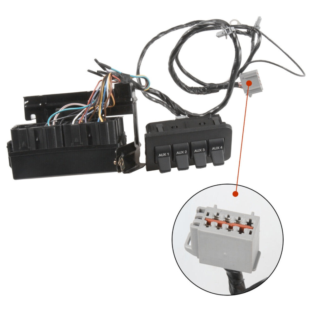 Auxiliary Dash Upfitter S Witch For F250 F350 F450 F550 SuperDuty Super Duty