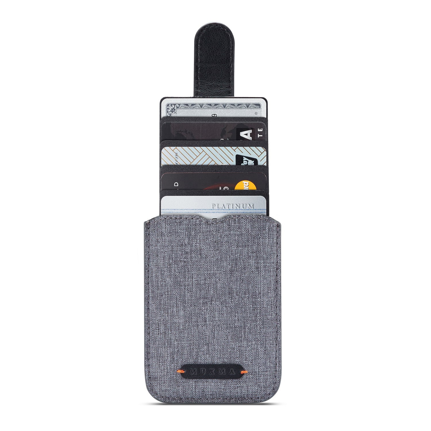 MUXMA 5 Card Canvas Card Mini Phone Case