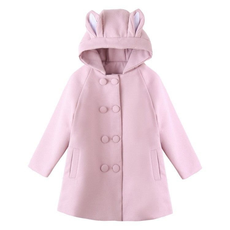 Web celebrity woolen coat