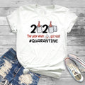 Letter print short sleeve T-shirt