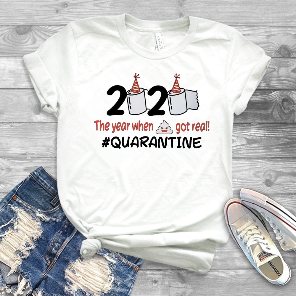 Letter print short sleeve T-shirt