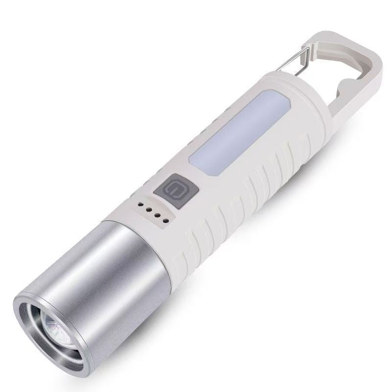 High-power Flashlight Outdoor Telescopic Zoom Portable