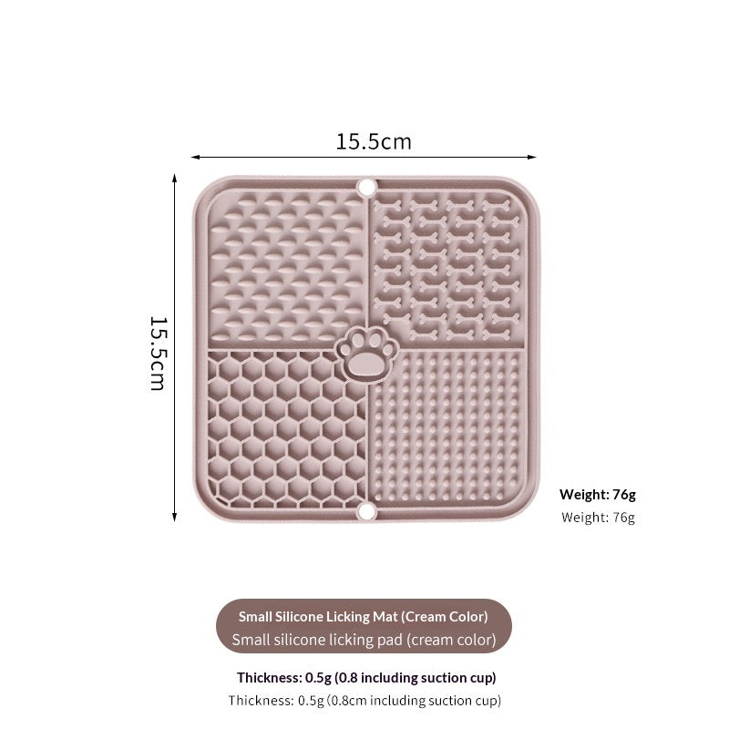 Portable Household Silicone Pet Feeding Mat