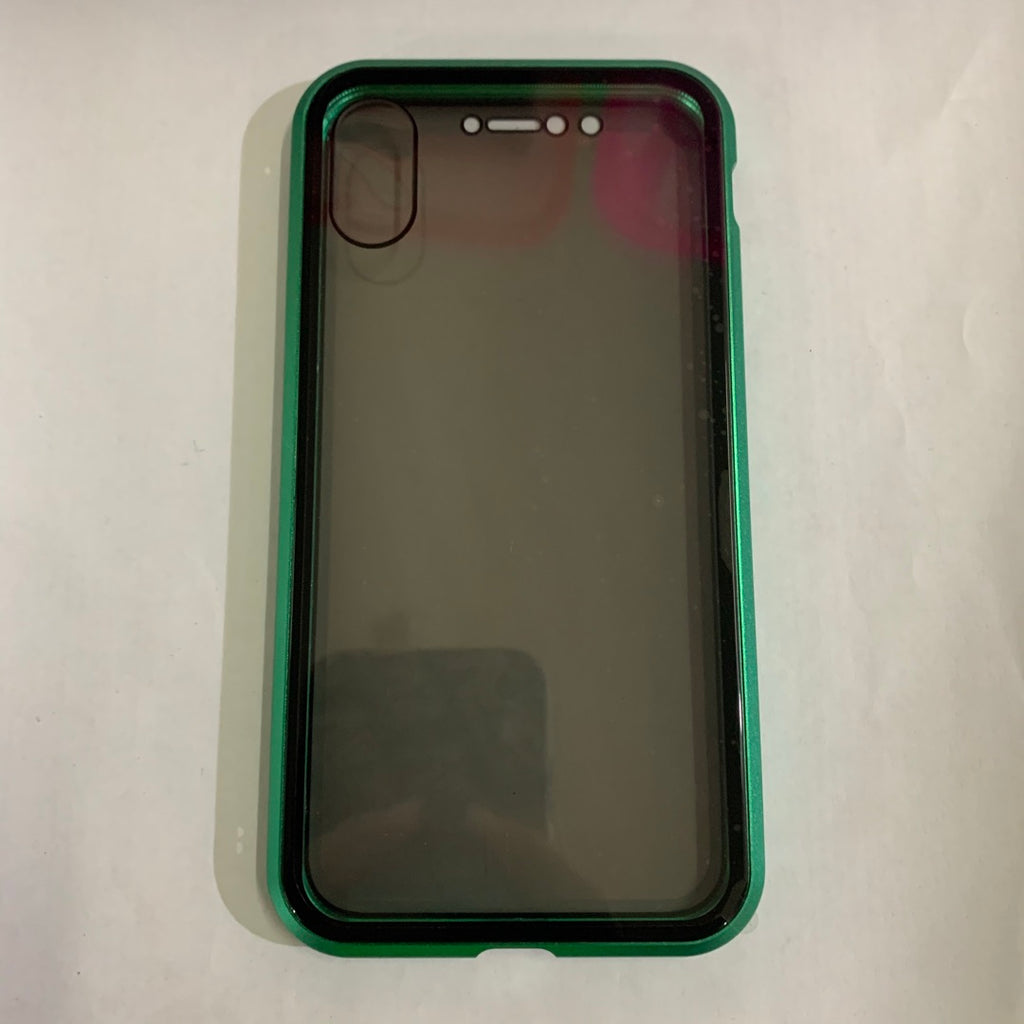 Phone Case Anti-peep Magnetic Protective Shell Magnetic Privacy Glass Case For Phone