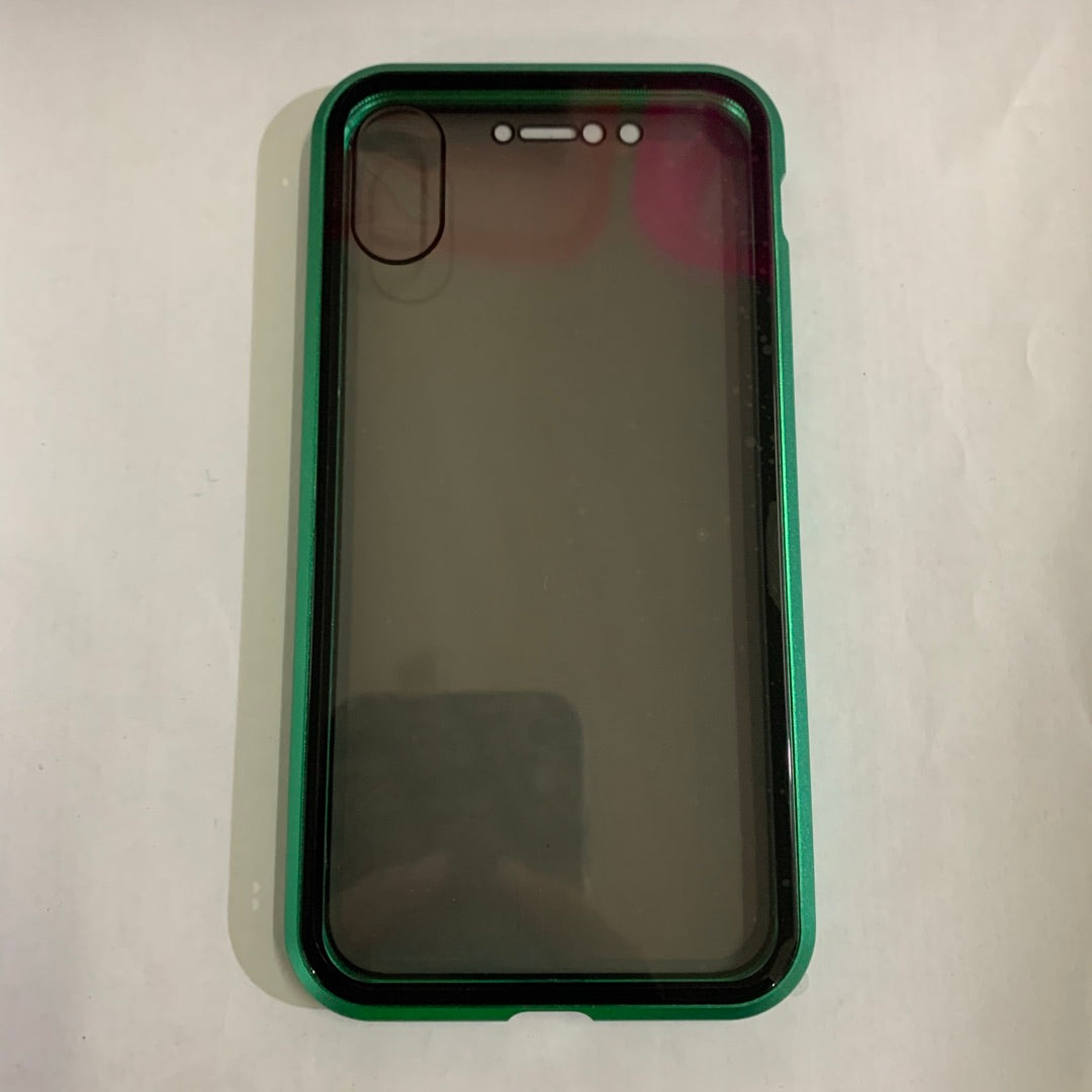 Phone Case Anti-peep Magnetic Protective Shell Magnetic Privacy Glass Case For Phone