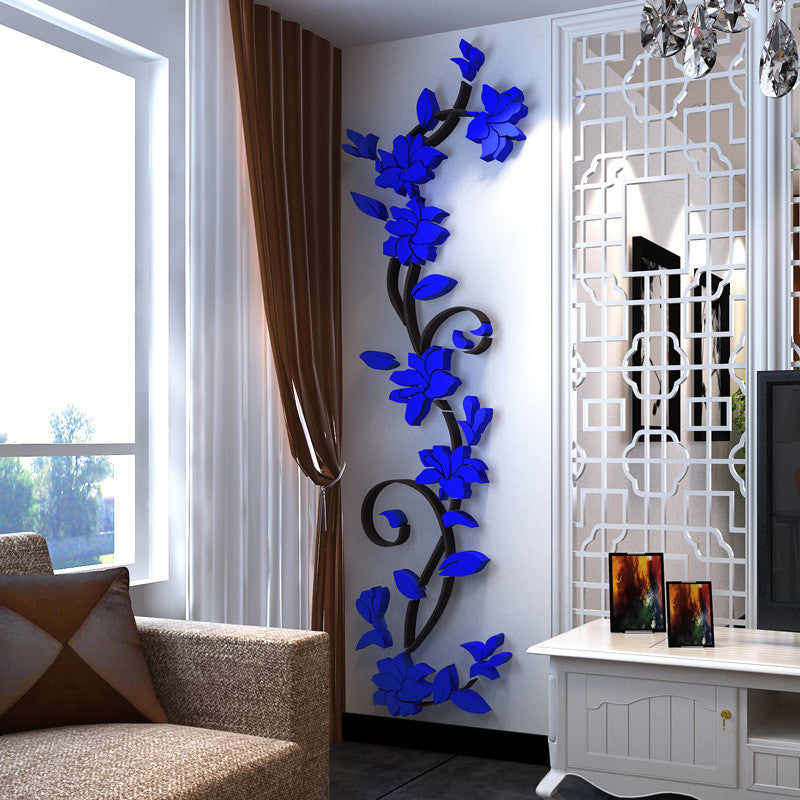 Acrylic 3D Crystal Wall Sticker