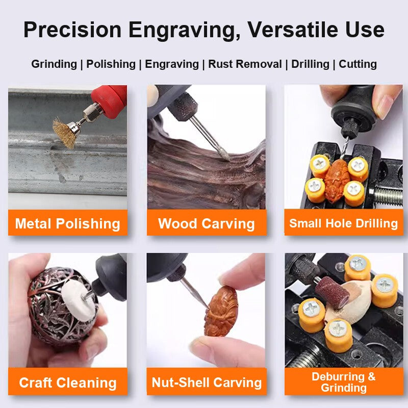 418pcs Rotary Tool Accessories Kit Multifunctional Set Perfect For Cutting UK