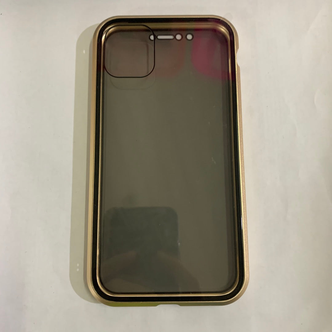 Phone Case Anti-peep Magnetic Protective Shell Magnetic Privacy Glass Case For Phone