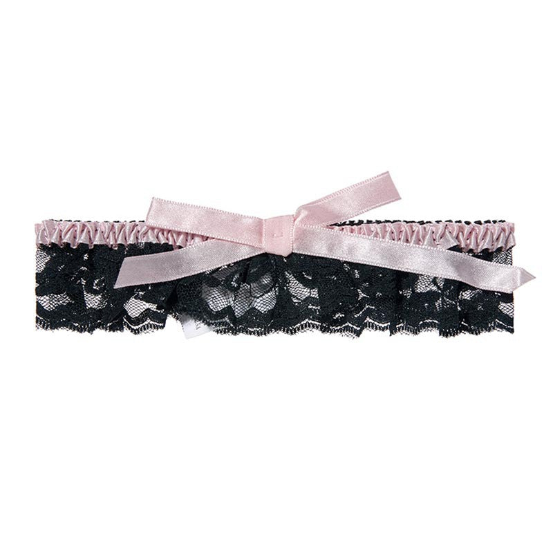 Wide Lace Colorful Ribbon Bridal Leg Ring