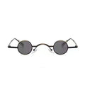 New Retro Round Eye Prince Mirror Small Frame
