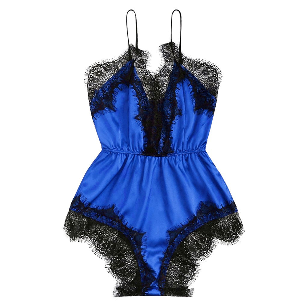 Imitation Silk Home Service Ladies Underwear Nightdress