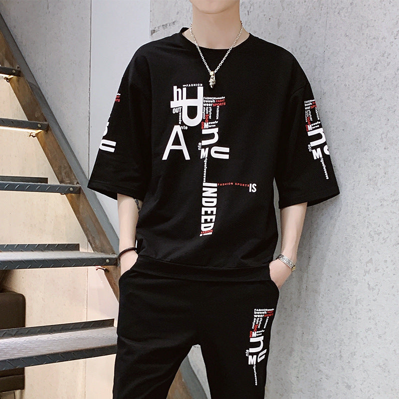 Loose And Versatile Half Sleeve Fashion Thin Short Sleeve