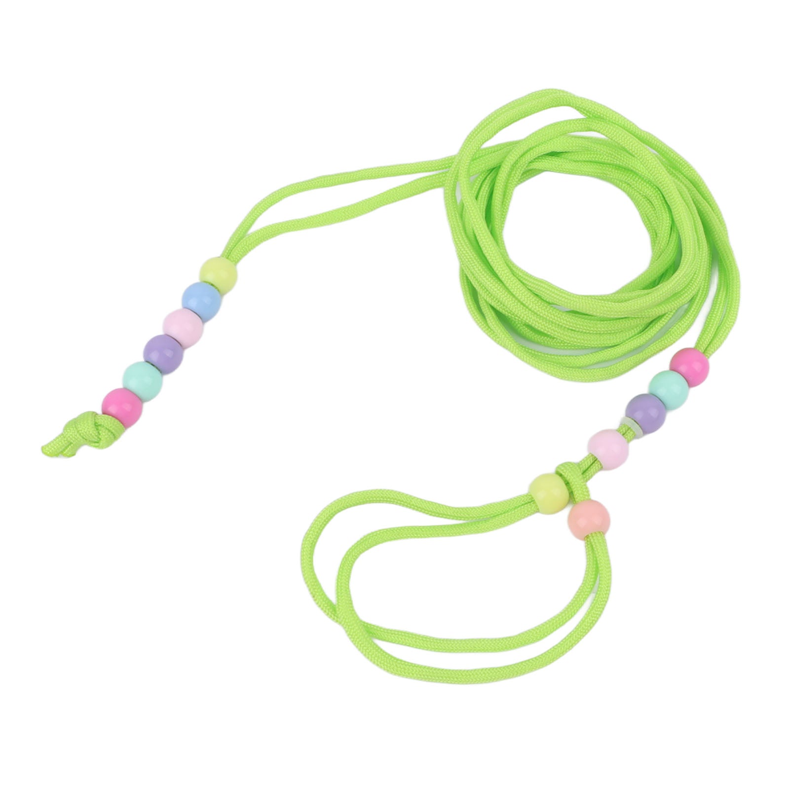 Reptile Traction Leash Safe Adjustable Beads Design Small Animal Traction Rope For Lizard Guinea Pig Hamster Green