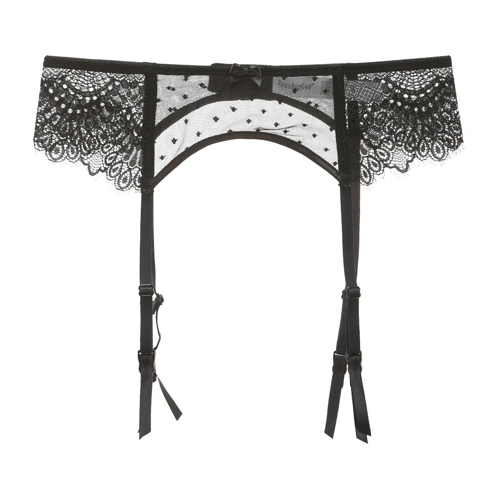 Lace Sexy Temptation Models Transparent Temptation Sexy Garter Belt Fun