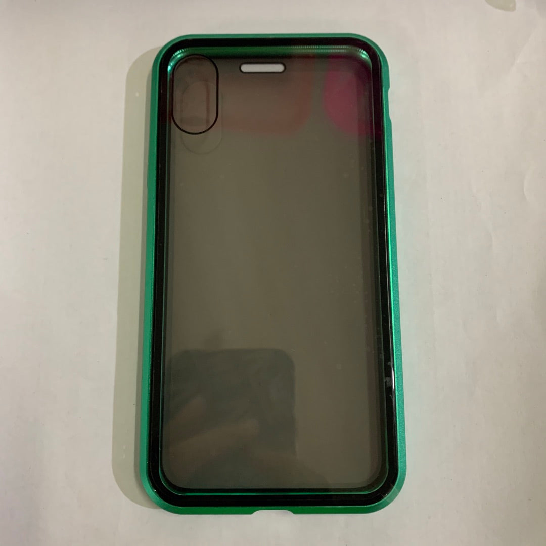 Phone Case Anti-peep Magnetic Protective Shell Magnetic Privacy Glass Case For Phone