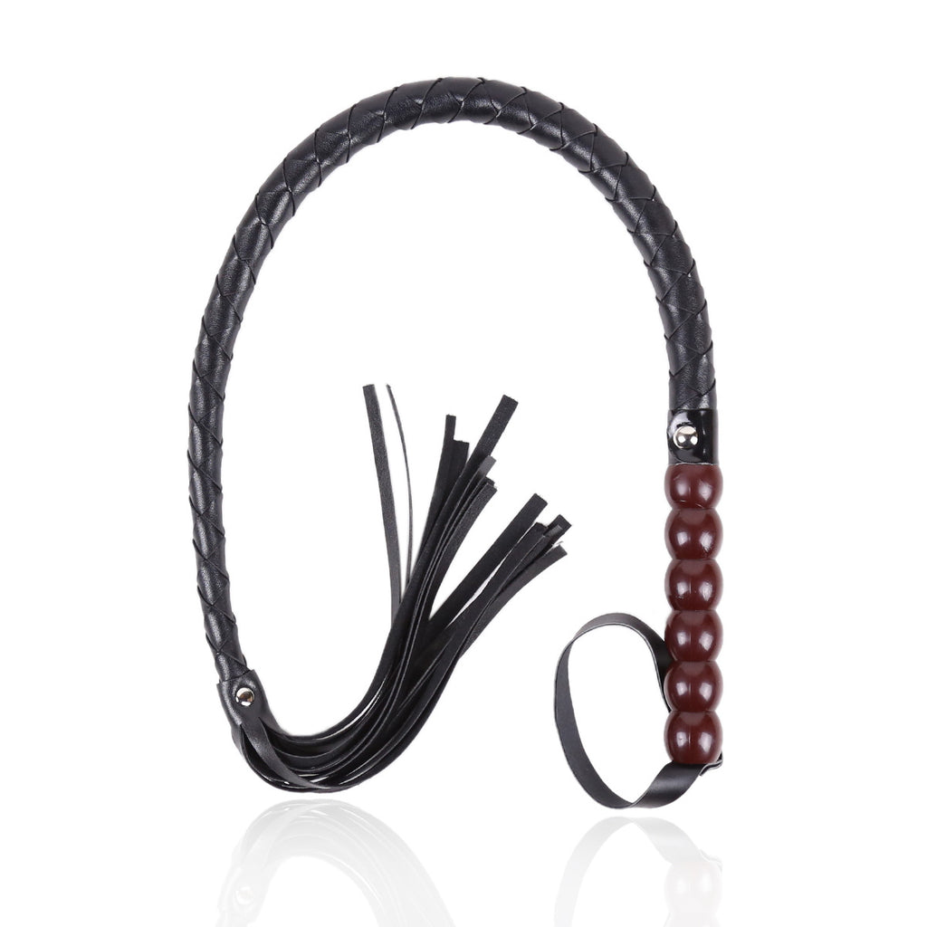 Queen Training A Leather-thonged Whip Binding
