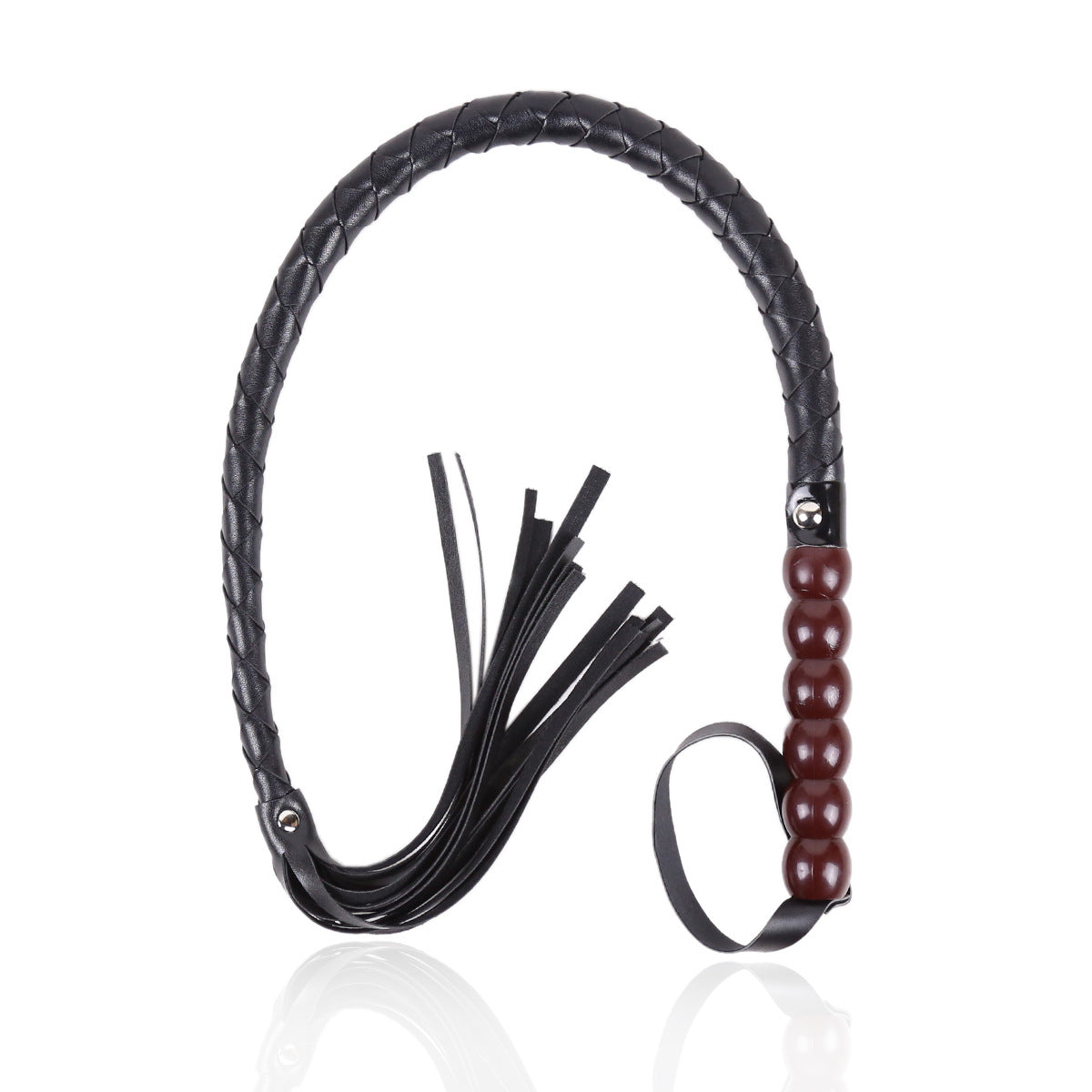 Queen Training A Leather-thonged Whip Binding
