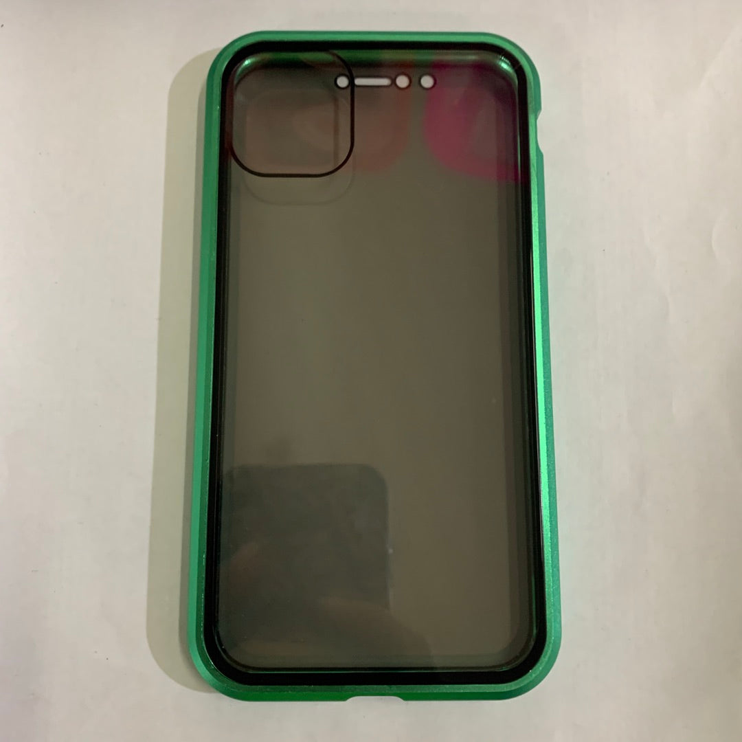 Phone Case Anti-peep Magnetic Protective Shell Magnetic Privacy Glass Case For Phone