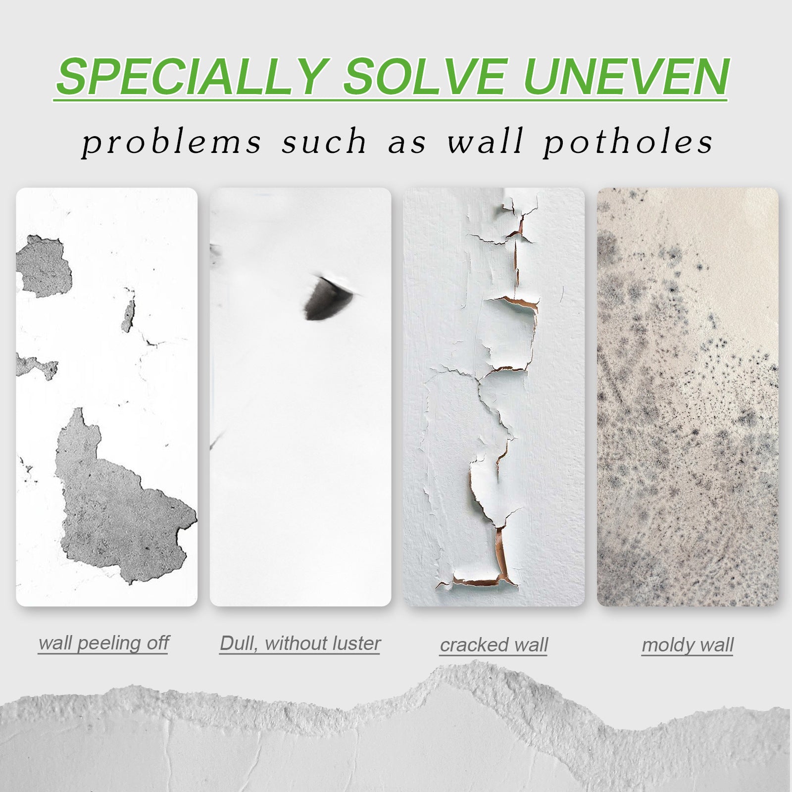 White Small Roller Brush Graffiti Repair Wall Paint