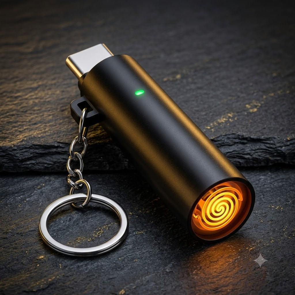 Type-C Lighter Phone Plug Lighter Battery-free Lighter USB-C Phone Igniter Plug And Play Lighter Plug And Play Lighter